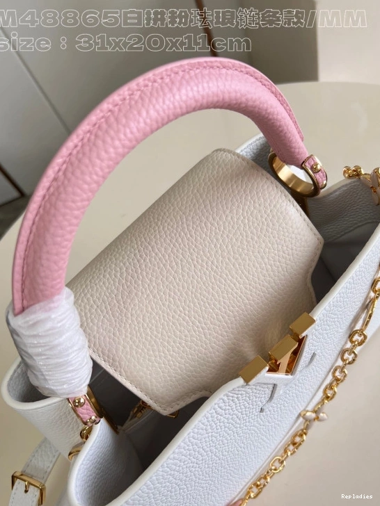 Cheap CAPUCINES LOUIS BB-31.5*20*11CM VUITTON 0816